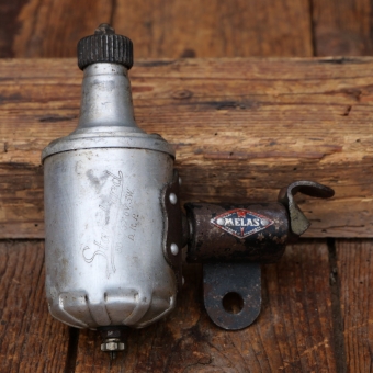 Dynamo MELAS Standard, orig. 1930er Jahre, Linksläufer, 6V/3W, Alu, gebr. 